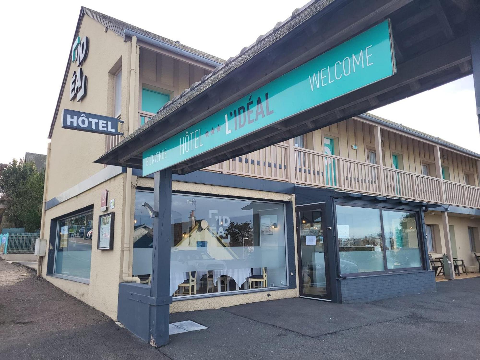 Hotel L'Ideal Le Mountbatten Arromanches-les-Bains Exteriér fotografie